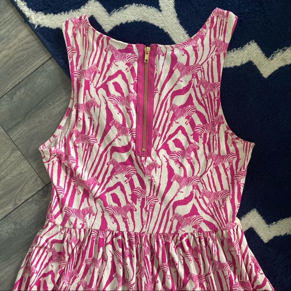 H&M Pink Zebra Cotton Dress - Picture 8 of 11